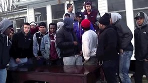 Seniors Take Fr. Edwin's Desk to Yulan