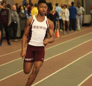 Senior Magnum Phelps tripped on another runner during the third leg of the race. He handed it to Senior Jared Lampley in second, but Jared could not close the gap.