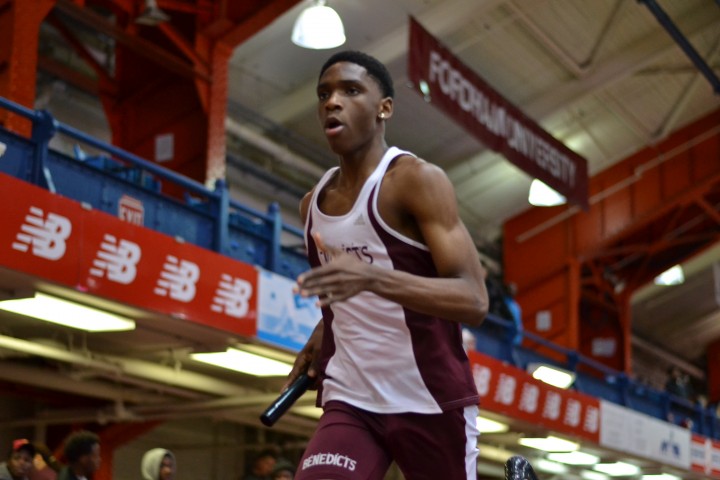 Anthony+Egborongbe+ran+the+4x400m+relay.