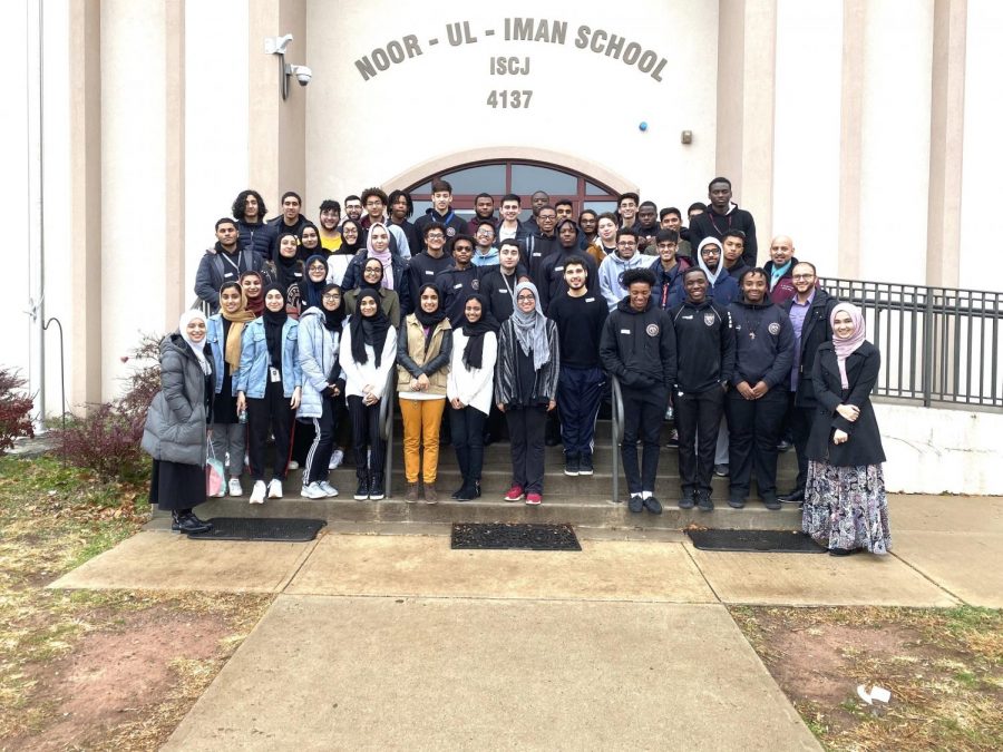 Students+and+faculty+from+St.+Benedict%27s+Prep+visit+the+Noor+ul-Iman+School+in+Monmouth+Junction+as+part+of+a+%22school+swap.%22