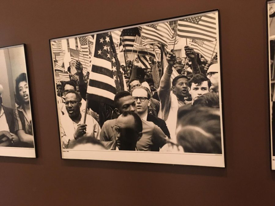 The writer took this photo of an exhibit at the Birmingham Civil Rights Institute in Birmingham, Alabama, while on a school trip marking milestones of the civil rights movement.