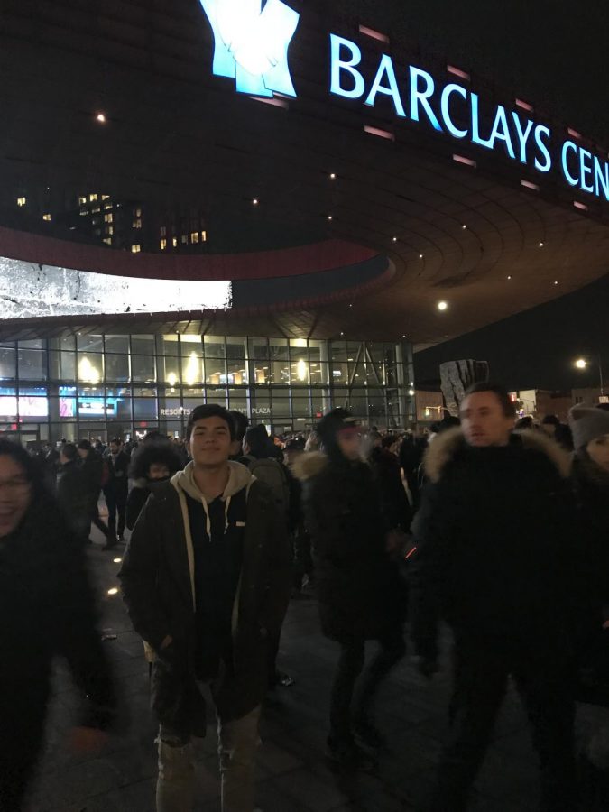 Paul Granizo in Brooklyn at a Nets game. While he maintains his love for the sport and his team, he has found other interests during quarantine.